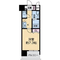 エス・キュート城東中央の物件間取画像